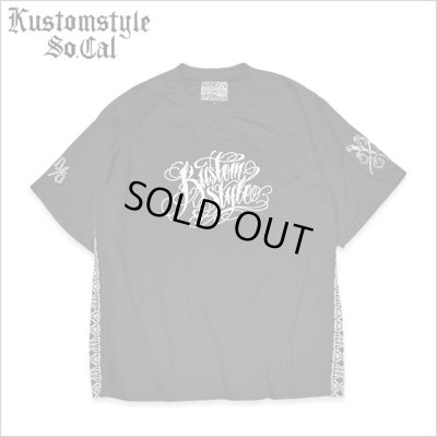 画像1: 【送料無料】KustomStyle カスタムスタイル GARDEN GROVE FOOTBALL JERSEY BLACK