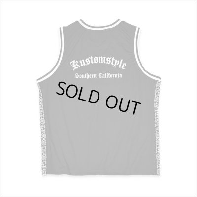 画像2: 【送料無料】KustomStyle カスタムスタイル GARDEN GROVEBASKET TANK JERSEY BLACK