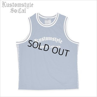 画像1: 【送料無料】KustomStyle カスタムスタイル GARDEN GROVEBASKET TANK JERSEY NAVY
