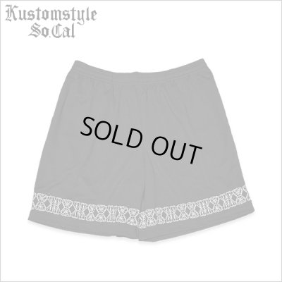画像1: 【送料無料】KustomStyle カスタムスタイル GARDEN GROVE MESH SHORTS JERSEY  BLACK
