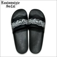 KustomStyle カスタムスタイルFXXKIN` SCRIPT サンダル BLACK