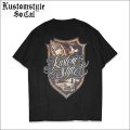 KustomStyle カスタムスタイル ESCUDO DE CEPILLO Tシャツ BLACK