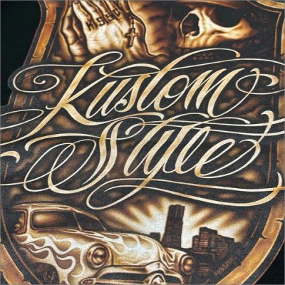 画像4: KustomStyle カスタムスタイル ESCUDO DE CEPILLO Tシャツ BLACK