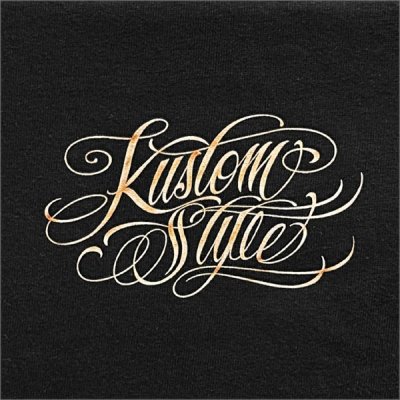 画像5: KustomStyle カスタムスタイル ESCUDO DE CEPILLO Tシャツ BLACK