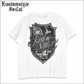 KustomStyle カスタムスタイル ESCUDO DE CEPILLO Tシャツ WHITE