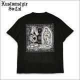KustomStyle カスタムスタイル CONQUISTA Tシャツ BLACK