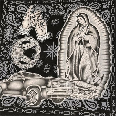 画像4: KustomStyle カスタムスタイル CONQUISTA Tシャツ BLACK