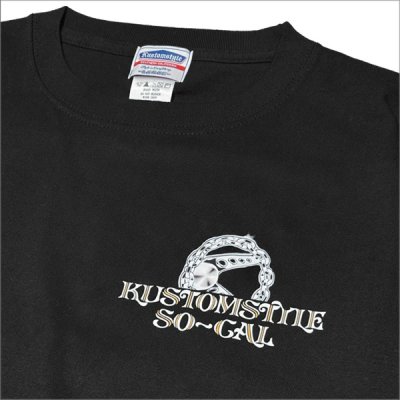 画像5: KustomStyle カスタムスタイル CONQUISTA Tシャツ BLACK