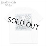 KustomStyle カスタムスタイル CONQUISTA Tシャツ WHITE