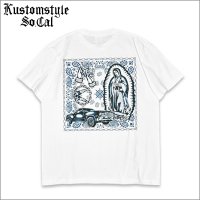 KustomStyle カスタムスタイル CONQUISTA Tシャツ WHITE