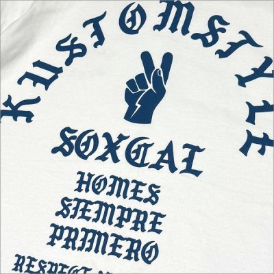 画像4: KustomStyle カスタムスタイル PRIMERO Tシャツ WHITE