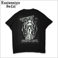 KustomStyle カスタムスタイル SPEAK of the DEVIL Tシャツ BLACK