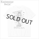 KustomStyle カスタムスタイル SPEAK of the DEVIL Tシャツ WHITE