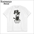 KustomStyle カスタムスタイル THE CAT Tシャツ WHITE