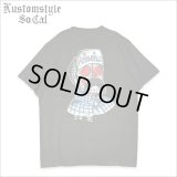 KustomStyle カスタムスタイル FLIPUP SKULL Tシャツ SUMI