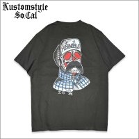 KustomStyle カスタムスタイル FLIPUP SKULL Tシャツ SUMI