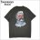 画像1: KustomStyle カスタムスタイル FLIPUP SKULL Tシャツ SUMI (1)