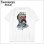 画像1: KustomStyle カスタムスタイル FLIPUP SKULL Tシャツ WHITE (1)