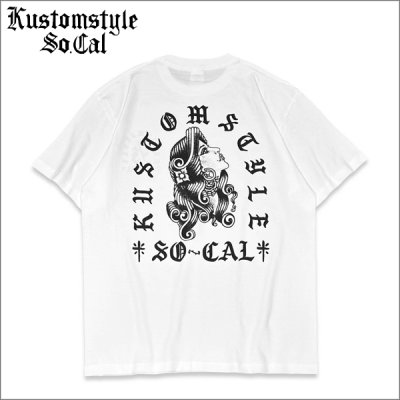 画像1: KustomStyle カスタムスタイル MIJA Tシャツ WHITE