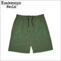 【送料無料】KustomStyle カスタムスタイル CARLSBAD ショーツ GREEN