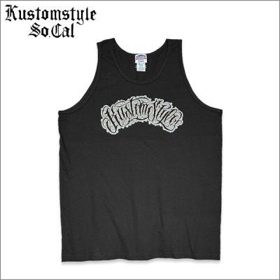 画像1: KustomStyle カスタムスタイル HAVOC タンクトップ BLACK