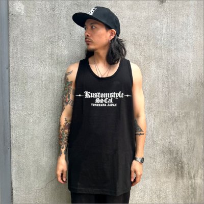 画像3: KustomStyle カスタムスタイル ESTILO CALIFAS タンクトップ BLACK