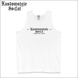KustomStyle カスタムスタイル ESTILO CALIFAS タンクトップ WHITE