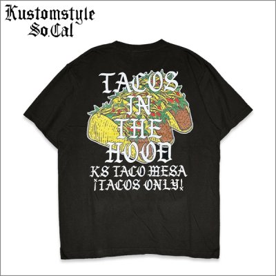 画像1: KustomStyle カスタムスタイル TACO MESA Tシャツ BLACK