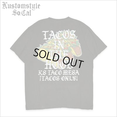 画像1: KustomStyle カスタムスタイル TACO MESA Tシャツ BLACK