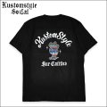 KustomStyle カスタムスタイル CACTUS SUR CALIFAS Tシャツ BLACK