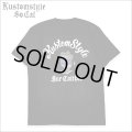 KustomStyle カスタムスタイル CACTUS SUR CALIFAS Tシャツ BLACK