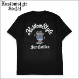 KustomStyle カスタムスタイル CACTUS SUR CALIFAS Tシャツ BLACK