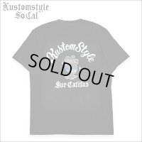 KustomStyle カスタムスタイル CACTUS SUR CALIFAS Tシャツ BLACK