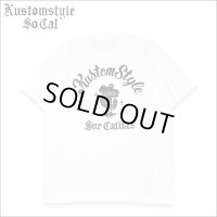 KustomStyle カスタムスタイル CACTUS SUR CALIFAS Tシャツ WHITE