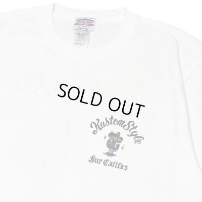 画像5: KustomStyle カスタムスタイル CACTUS SUR CALIFAS Tシャツ WHITE