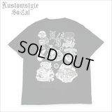 KustomStyle カスタムスタイル TATTOO FLASH Tシャツ BLACK