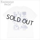 KustomStyle カスタムスタイル TATTOO FLASH Tシャツ WHITE