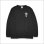 画像2: KustomStyle カスタムスタイル P.L.O SKULL L/S Tシャツ BLACK (2)