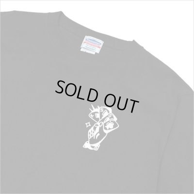 画像5: KustomStyle カスタムスタイル P.L.O SKULL L/S Tシャツ BLACK