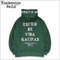 【送料無料】KustomStyle カスタムスタイル ESTILO CALIFAS プルオーバーパーカー GREEN