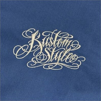 画像4: 【送料無料】KustomStyle カスタムスタイル CYPRESS L/Sシャツ BLUE