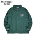 【送料無料】KustomStyle カスタムスタイル CYPRESS L/Sシャツ GREEN