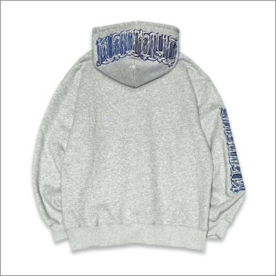 画像2: 【送料無料】KustomStyle カスタムスタイル CHAVO LOGO プルオーバーパーカー ASH