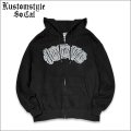 【送料無料】KustomStyle カスタムスタイル HAVOC ZIPパーカー BLACK