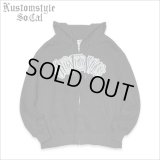 【送料無料】KustomStyle カスタムスタイル HAVOC ZIPパーカー BLACK