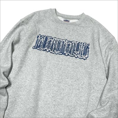 画像4: 【送料無料】KustomStyle カスタムスタイル CHAVO LOGO クルーネックスウェット ASH