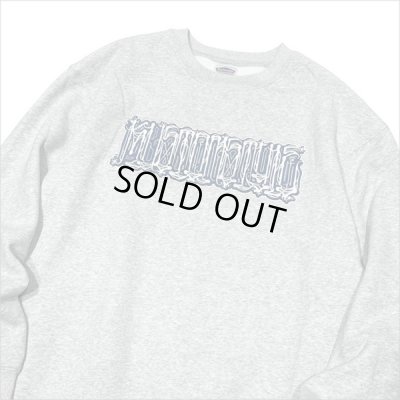 画像4: 【送料無料】KustomStyle カスタムスタイル CHAVO LOGO クルーネックスウェット ASH