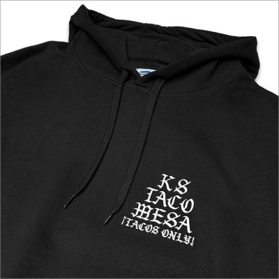 画像5: 【送料無料】KustomStyle カスタムスタイル TACO MESA プルオーバーパーカー BLACK