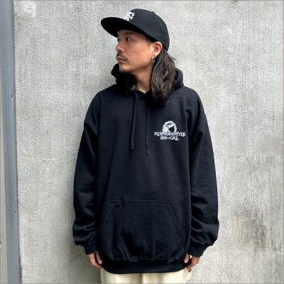 画像3: 【送料無料】KustomStyle カスタムスタイル CONQUISTA プルオーバーパーカー BLACK