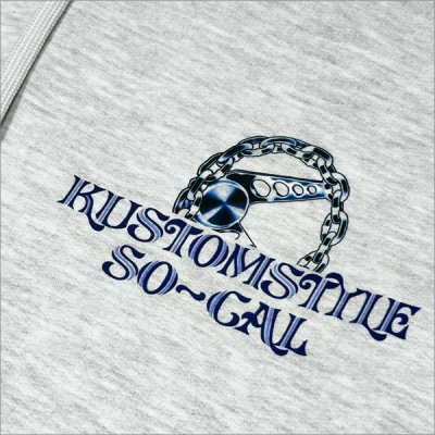 画像5: 【送料無料】KustomStyle カスタムスタイル CONQUISTA プルオーバーパーカー ASH